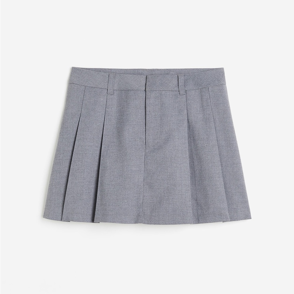 H&M Pleated A-line skirt